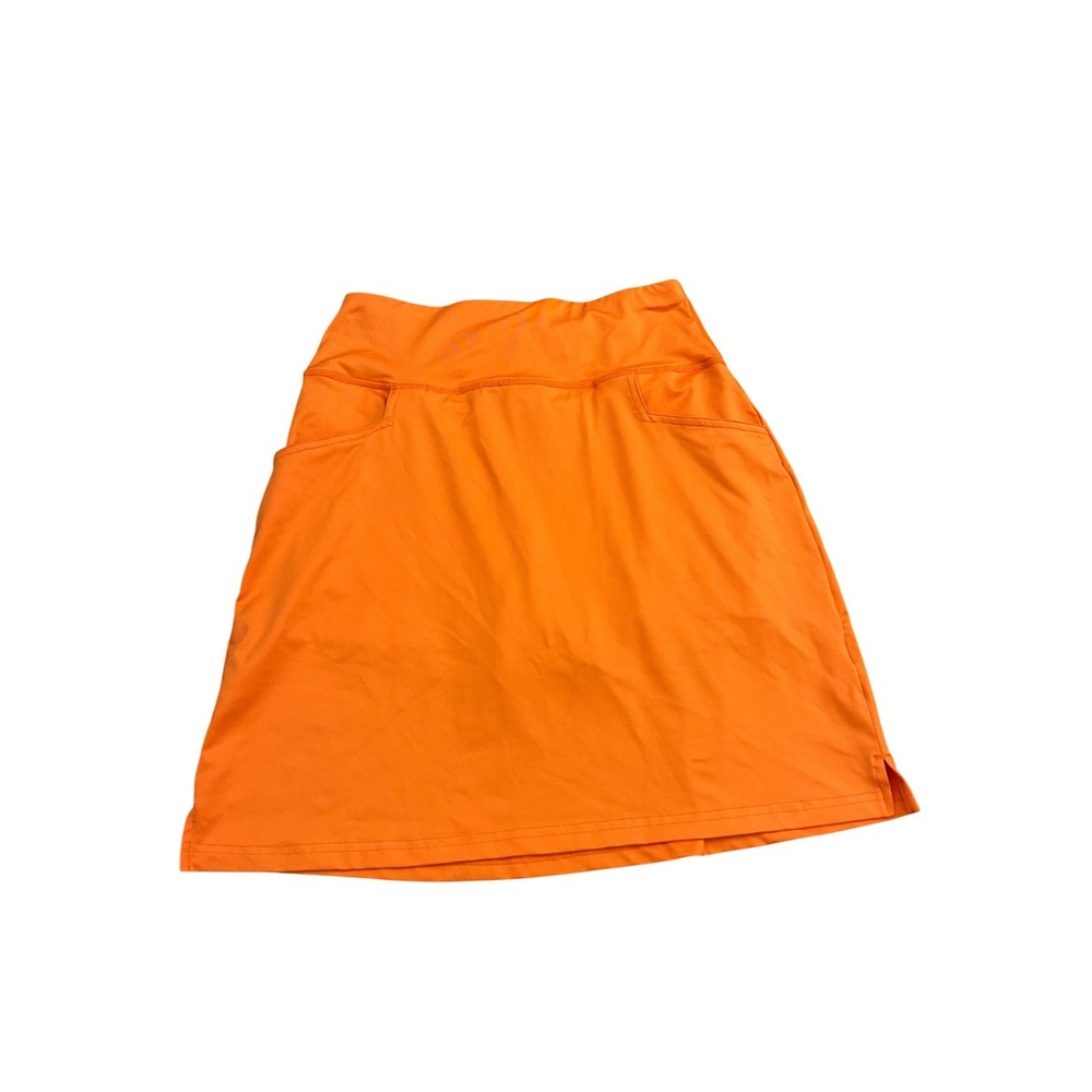 CooRun Skort Womens XS Orange Excellent Active Tennis Golf Pockets Mini Skirt